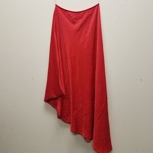 Tyche Asymmetrical Red skirt